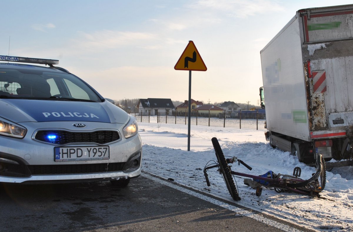 Tragiczny Wypadek Z Udzia Em Rowerzysty Aktualno Ci Kpp Uk W