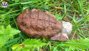 zabezpieczony granat