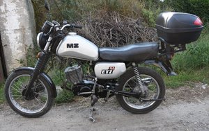 motocykl biorący udział w zdarzeniu