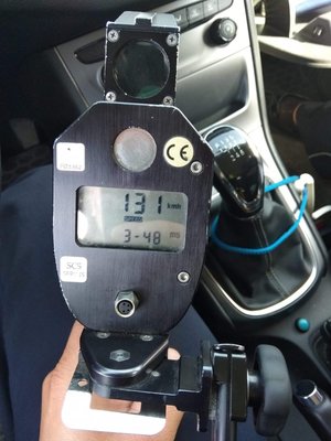 laserowy miernik prędkości