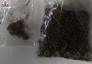 zabezpieczona marihuana