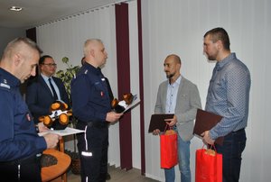 Komendant, Zastępca, Burmistrz, Pan Tomasz i Pan Marcin