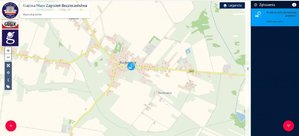 Krajowa Mapa Zagrożeń Bezpieczeństwa - Mapa Tuchowicz