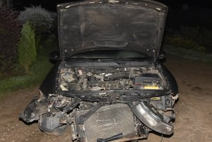 uszkodzony samochód marki Seat