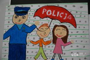 praca - rysunek wykonany przez uczestnika konkursu