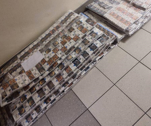 zabezpieczone papierosy różnych marek