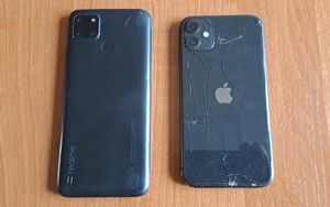 smartfon Realme i iPhone
