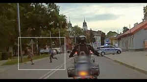 zdjęcie z ulicznej interwencji