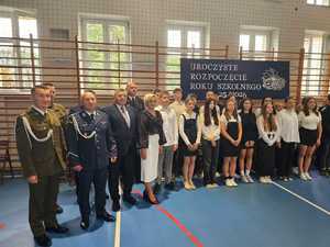 Goście zebrani na inauguracji roku szkolnego
