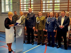 Goście zebrani na inauguracji roku szkolnego