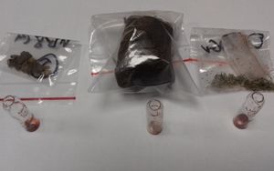 fot. zabezpieczone narkotyki