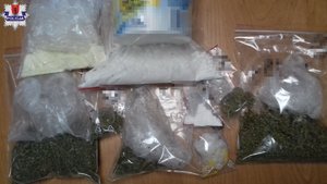 fot. Amfetamina, haszysz, marihuana i mefedron u 23-latka